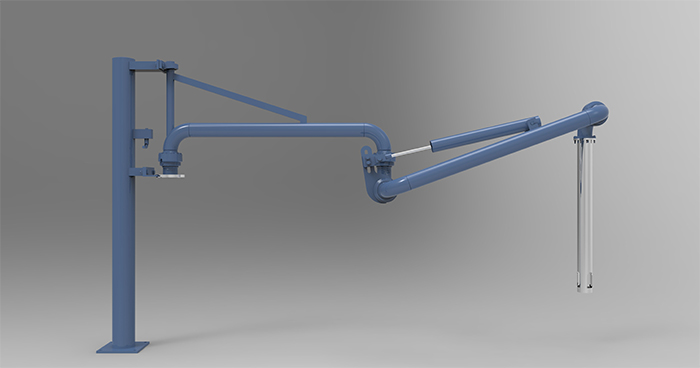 硝酸/硫酸汽車(chē)裝車(chē)鶴管 硝酸/硫酸汽車(chē)裝車(chē)鶴管